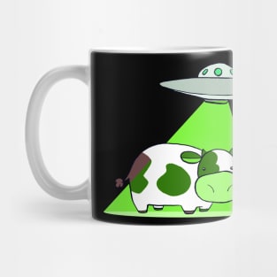 Cow Alien Abduction Mug